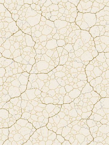 Rug design Craquelure in Curry (visualisation, AI-generated)